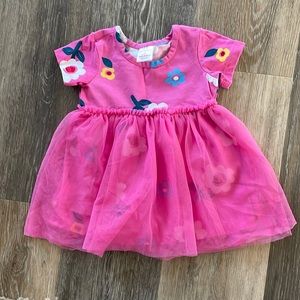 Pink Hannah Anderson infant dress - size 6-12 months